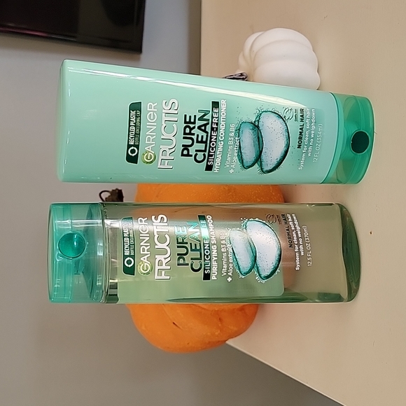 Garnier Hair Garnier Fructis Pure Clean Shampoo And Conditioner 25